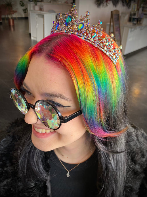 Express Your Colors: Pride Month and Rainbow Hair Services at Our Salon